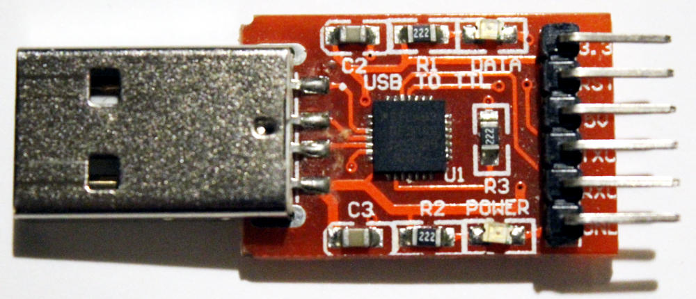 Prolific CP2102 USB a serie RS232